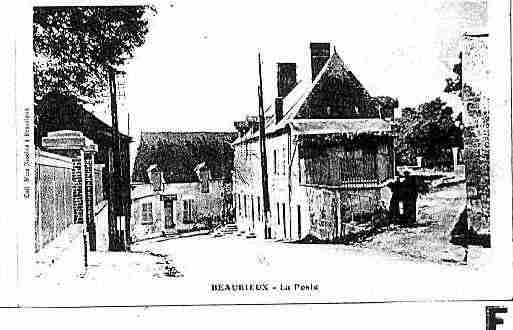 Ville de BEAURIEUX Carte postale ancienne