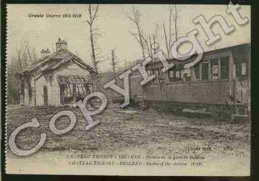 Ville de BELLEAU Carte postale ancienne