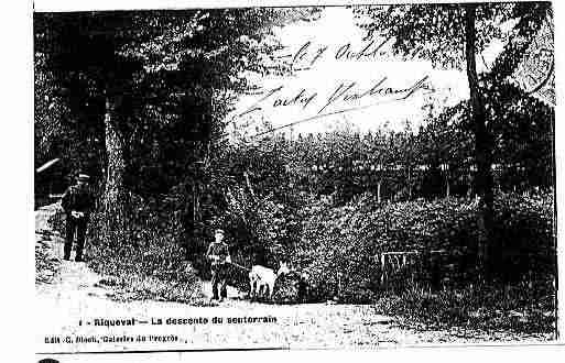 Ville de BELLICOURT Carte postale ancienne