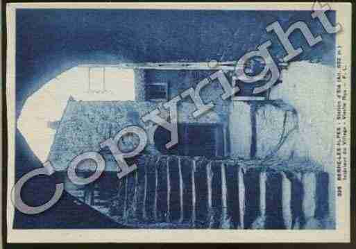 Ville de BERRELESALPES Carte postale ancienne