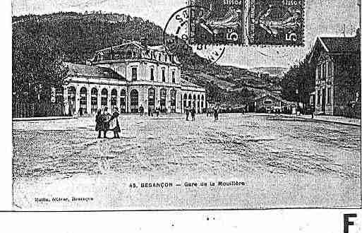 Ville de BESANCON Carte postale ancienne