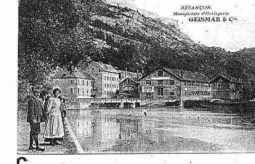 Ville de BESANCON Carte postale ancienne