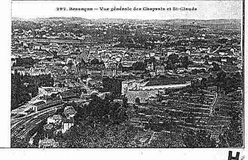 Ville de BESANCON Carte postale ancienne