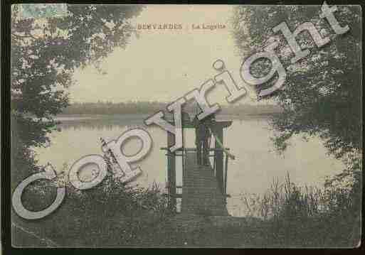 Ville de BEUVARDES Carte postale ancienne