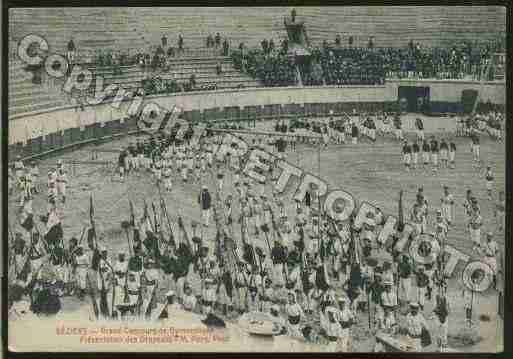 Ville de BEZIERS Carte postale ancienne