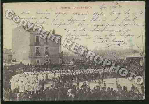 Ville de BEZIERS Carte postale ancienne