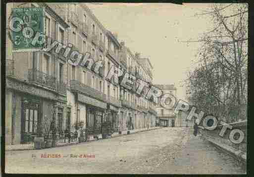 Ville de BEZIERS Carte postale ancienne