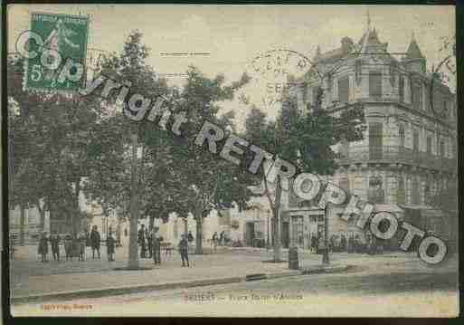 Ville de BEZIERS Carte postale ancienne