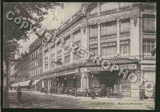 Ville de BEZIERS Carte postale ancienne