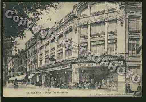 Ville de BEZIERS Carte postale ancienne