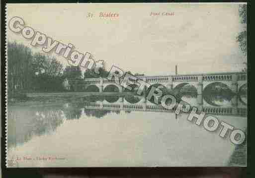 Ville de BEZIERS Carte postale ancienne