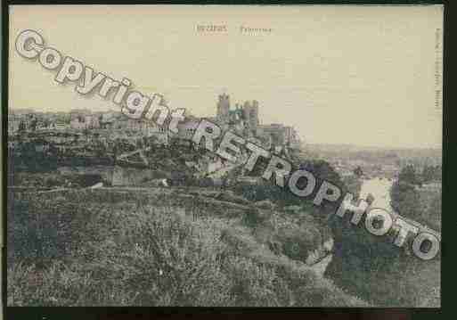 Ville de BEZIERS Carte postale ancienne