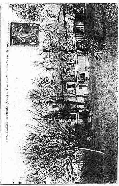 Ville de BLANZYLESFISMES Carte postale ancienne Ville de BLANZYLESFISMES Carte postale ancienne