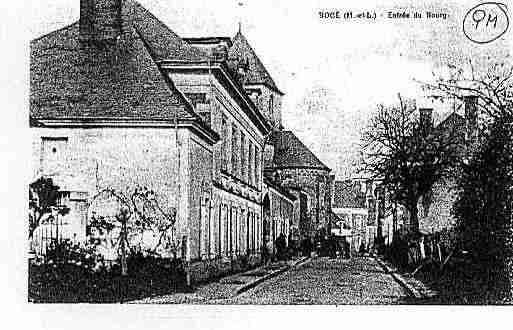 Ville de BOCE Carte postale ancienne