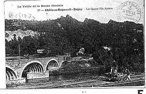 Ville de BOGNYSURMEUSE Carte postale ancienne