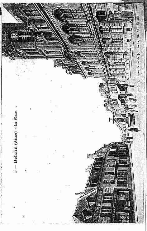 Ville de BOHAINENVERMANDOIS Carte postale ancienne Ville de BOHAINENVERMANDOIS Carte postale ancienne