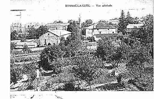 Ville de BONNACLACOTE Carte postale ancienne