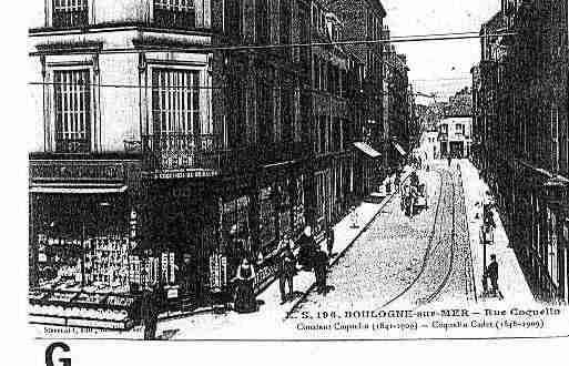 Ville de BOULOGNESURMER Carte postale ancienne