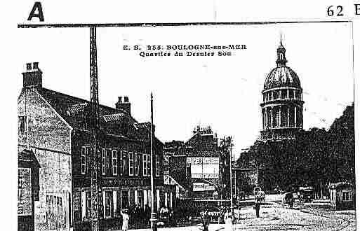 Ville de BOULOGNESURMER Carte postale ancienne