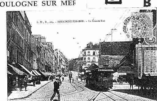 Ville de BOULOGNESURMER Carte postale ancienne