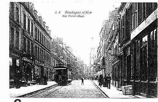 Ville de BOULOGNESURMER Carte postale ancienne