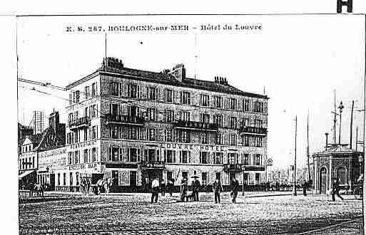 Ville de BOULOGNESURMER Carte postale ancienne