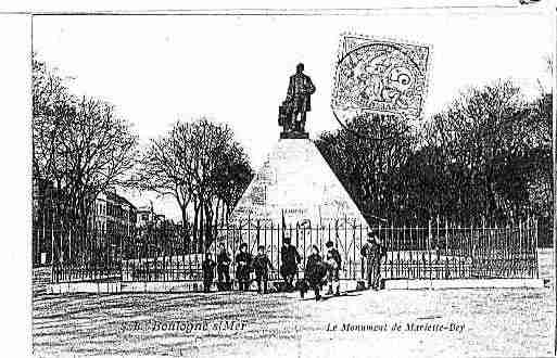 Ville de BOULOGNESURMER Carte postale ancienne