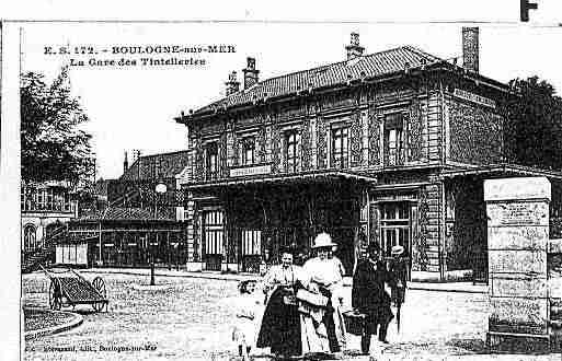 Ville de BOULOGNESURMER Carte postale ancienne