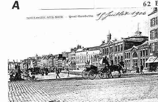 Ville de BOULOGNESURMER Carte postale ancienne Ville de BOULOGNESURMER Carte postale ancienne