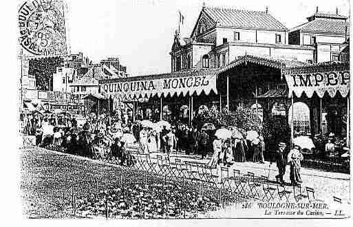 Ville de BOULOGNESURMER Carte postale ancienne