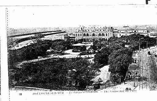 Ville de BOULOGNESURMER Carte postale ancienne