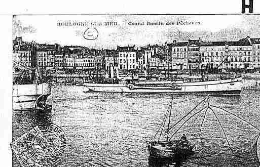 Ville de BOULOGNESURMER Carte postale ancienne