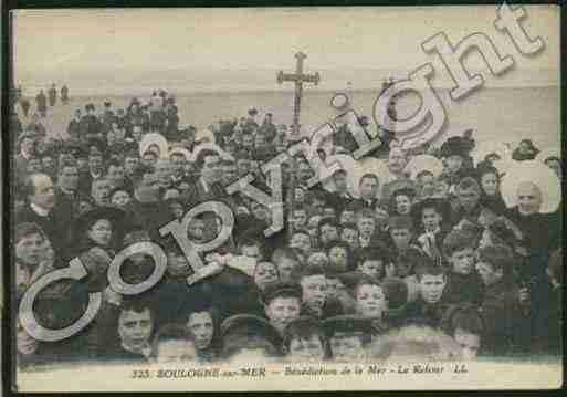 Ville de BOULOGNESURMER Carte postale ancienne