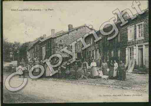 Ville de BOULTAUXBOIS Carte postale ancienne