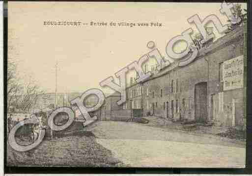 Ville de BOULZICOURT Carte postale ancienne