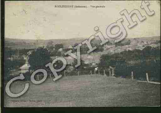 Ville de BOULZICOURT Carte postale ancienne