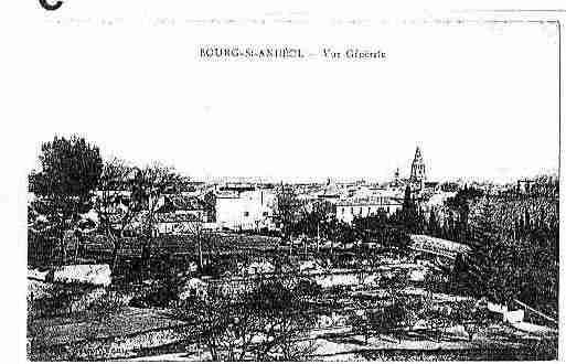 Ville de BOURGSAINTANDEOL Carte postale ancienne