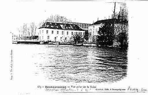 Ville de BOURGUIGNONS Carte postale ancienne