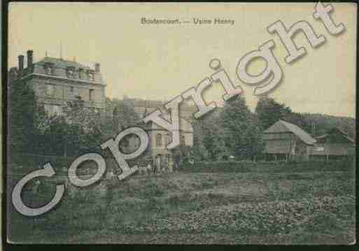 Ville de BOUTANCOURT Carte postale ancienne