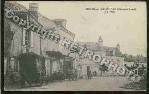 Ville de BRAINSURALLONNES Carte postale ancienne