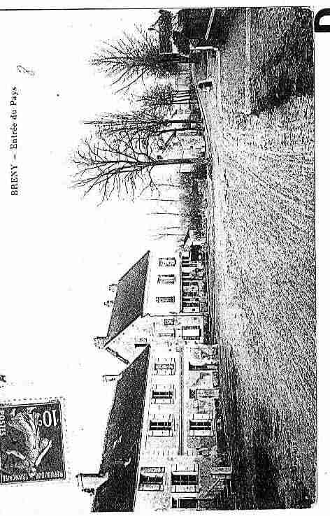 Ville de BRENY Carte postale ancienne Ville de BRENY Carte postale ancienne