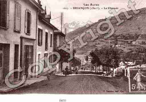 Ville de BRIANCON Carte postale ancienne