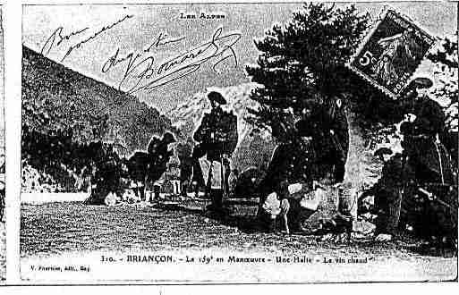 Ville de BRIANCON Carte postale ancienne