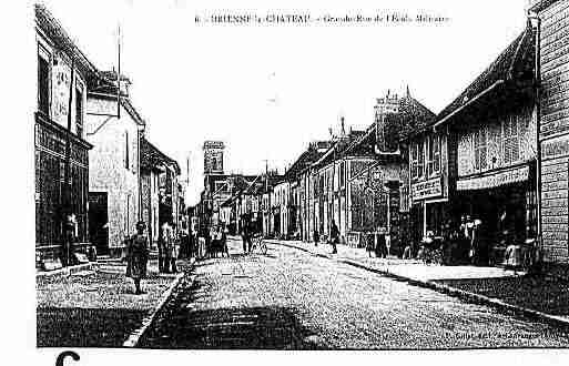 Ville de BRIENNELECHATEAU Carte postale ancienne