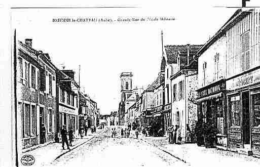 Ville de BRIENNELECHATEAU Carte postale ancienne