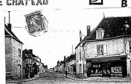 Ville de BRIENNELECHATEAU Carte postale ancienne