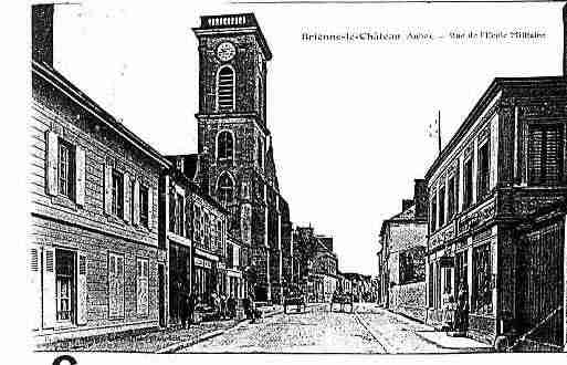 Ville de BRIENNELECHATEAU Carte postale ancienne