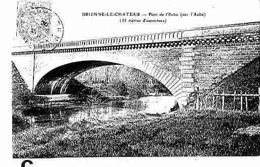 Ville de BRIENNELECHATEAU Carte postale ancienne