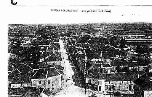 Ville de BRIENNELECHATEAU Carte postale ancienne