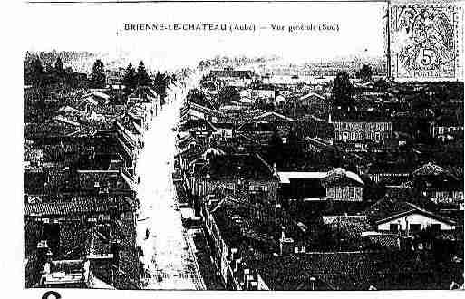 Ville de BRIENNELECHATEAU Carte postale ancienne
